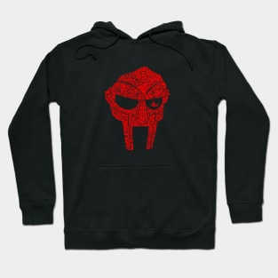 Doodle Doom Red Hoodie